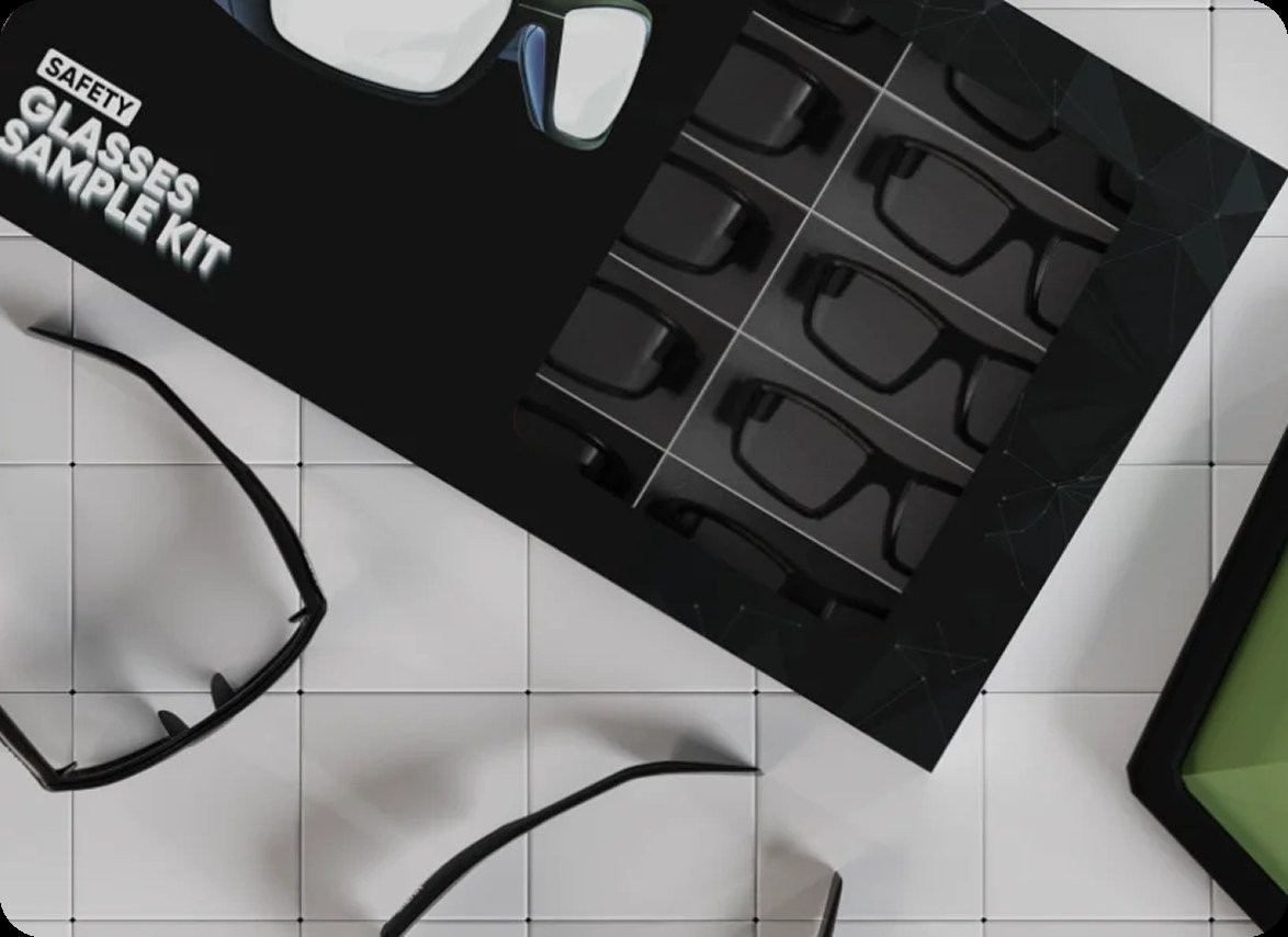 12 Safety Frame Sample Kit